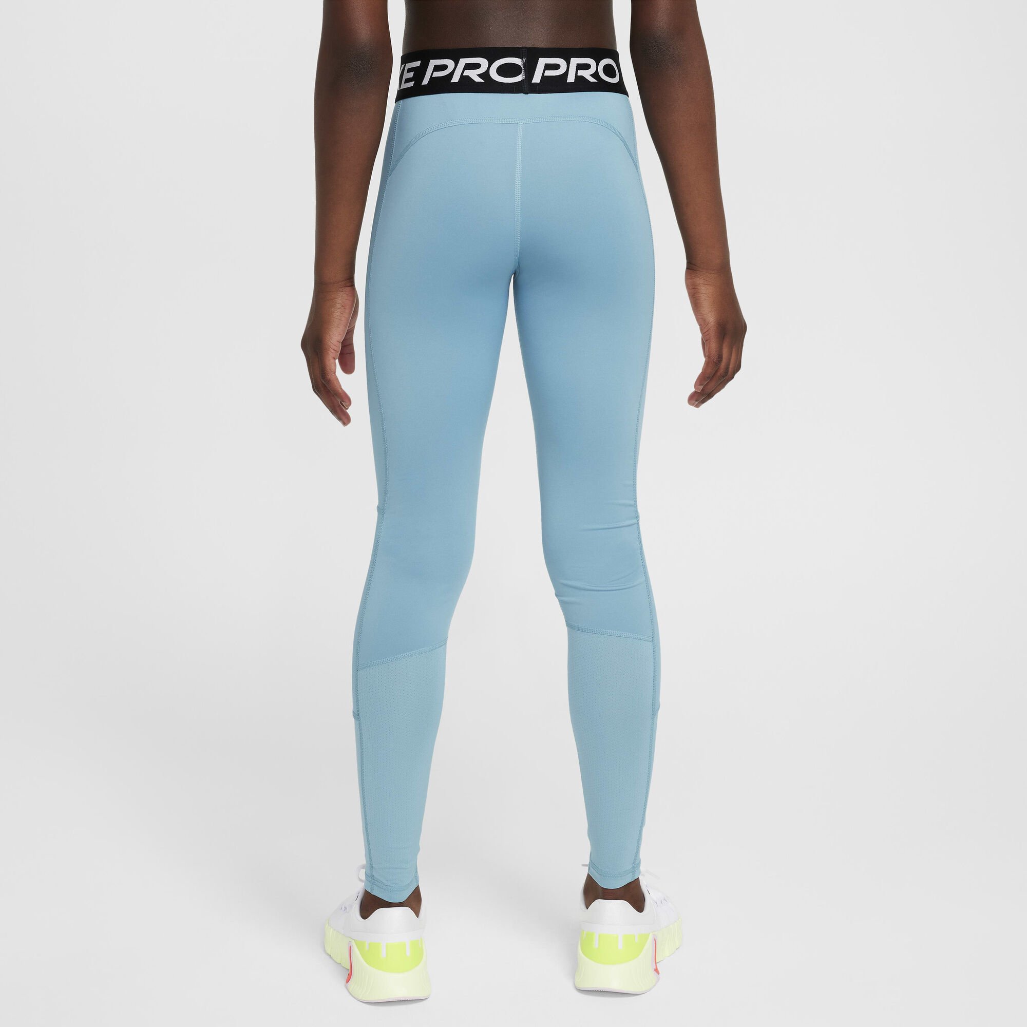 Buy Nike Pro Dri-FIT Older Kids' (Girls') Leggings Denim
