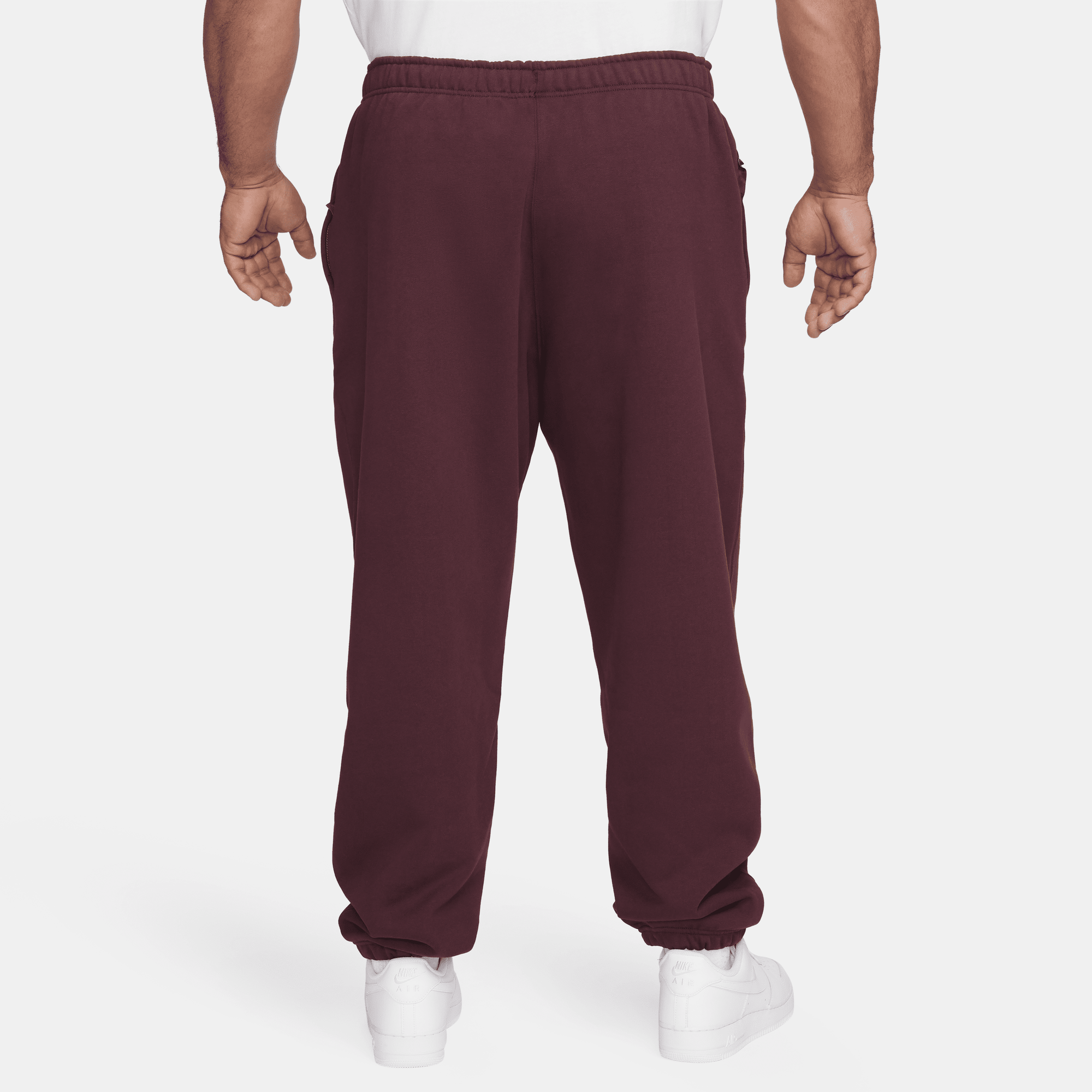 Nike burgundy sweatsuit deals
