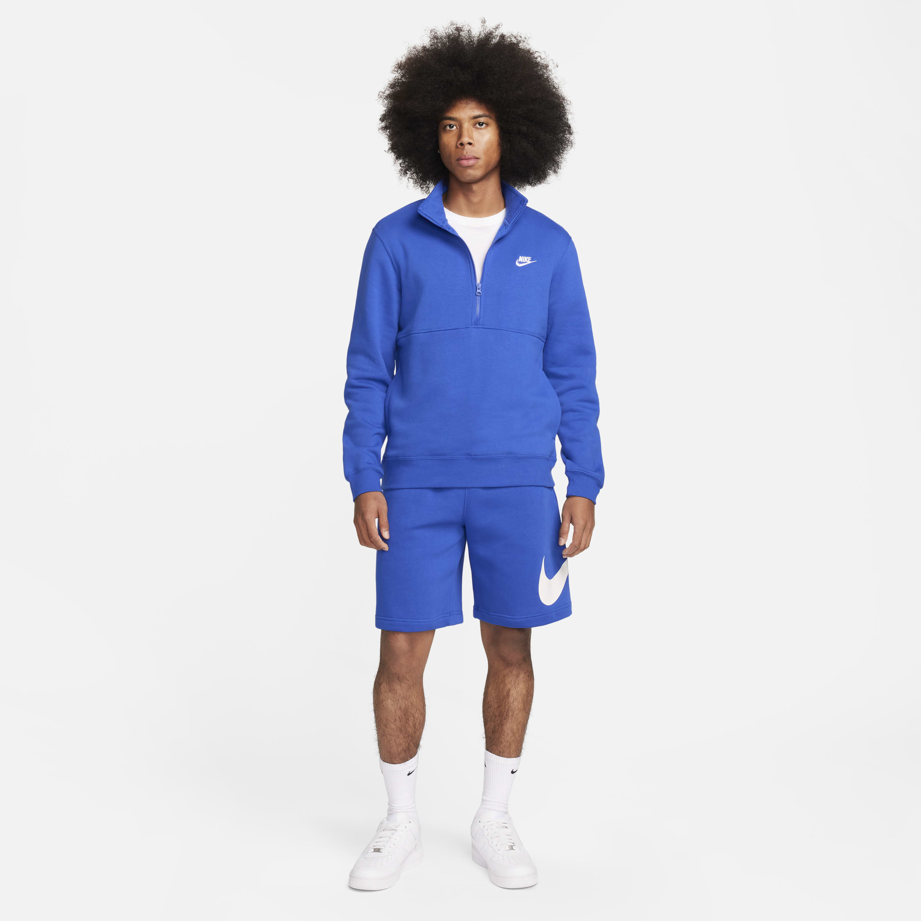 Buy Nike Sportswear Club Men's Brushed-Back 1/2-Zip