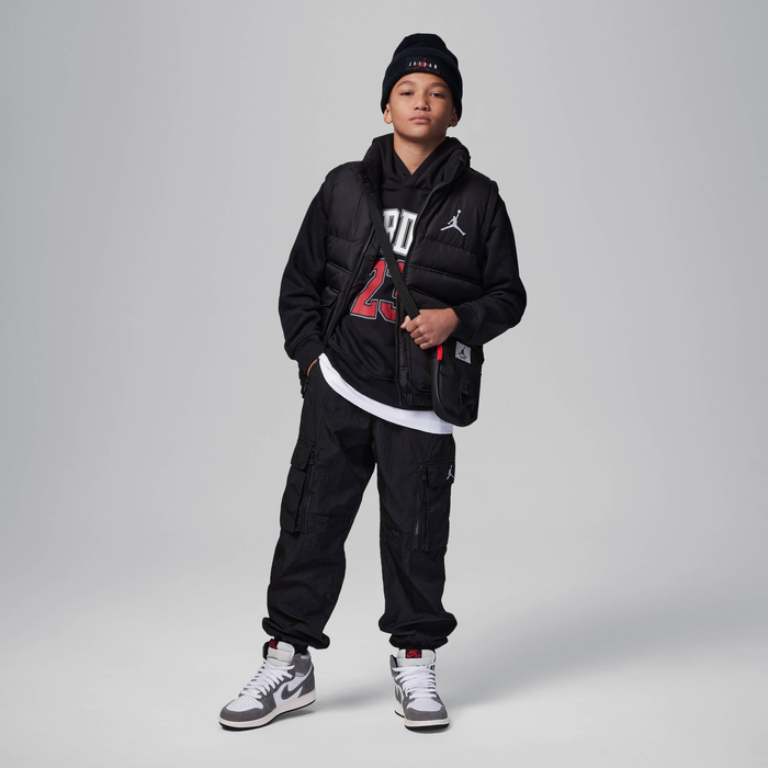 Jordan Fleece Pullover Hoodie image number 4 Jordan Fleece Pullover Hoodie image number 4