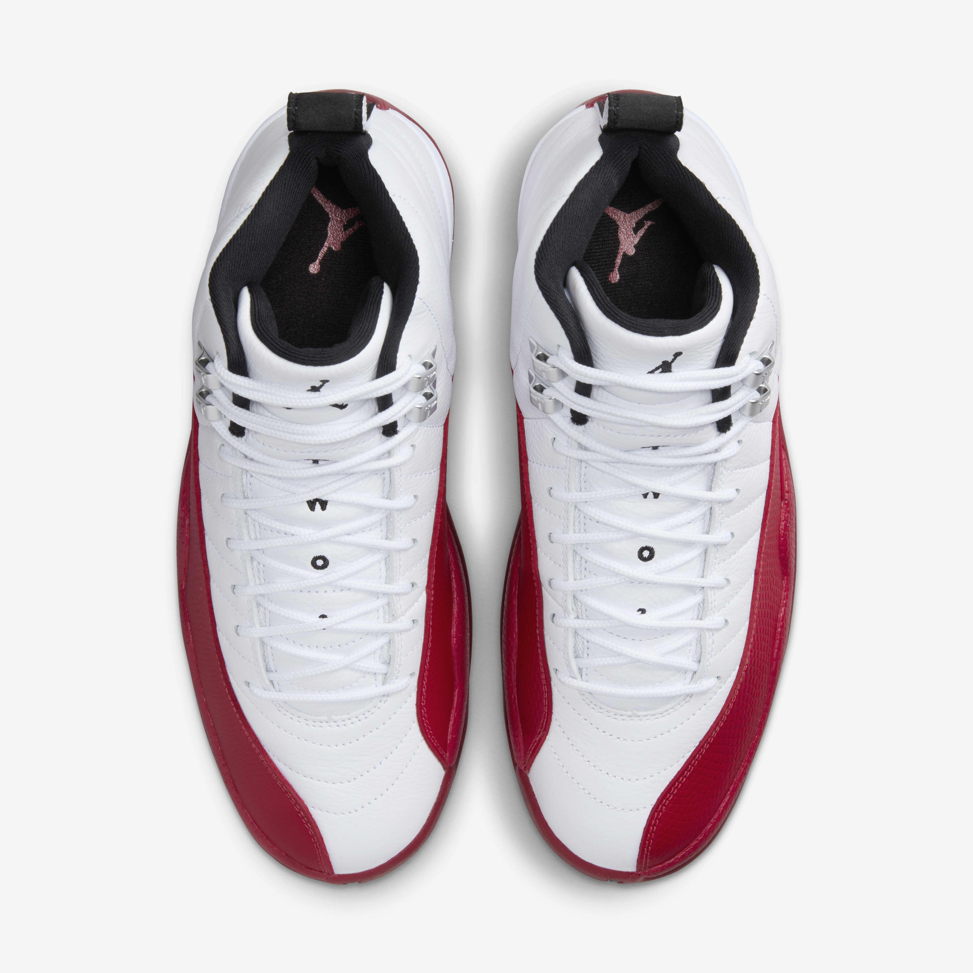 Buy Air Jordan 12 Retro Black and Wolf Grey Men s Shoes White Varsity Red Black Nike Saudi Official
