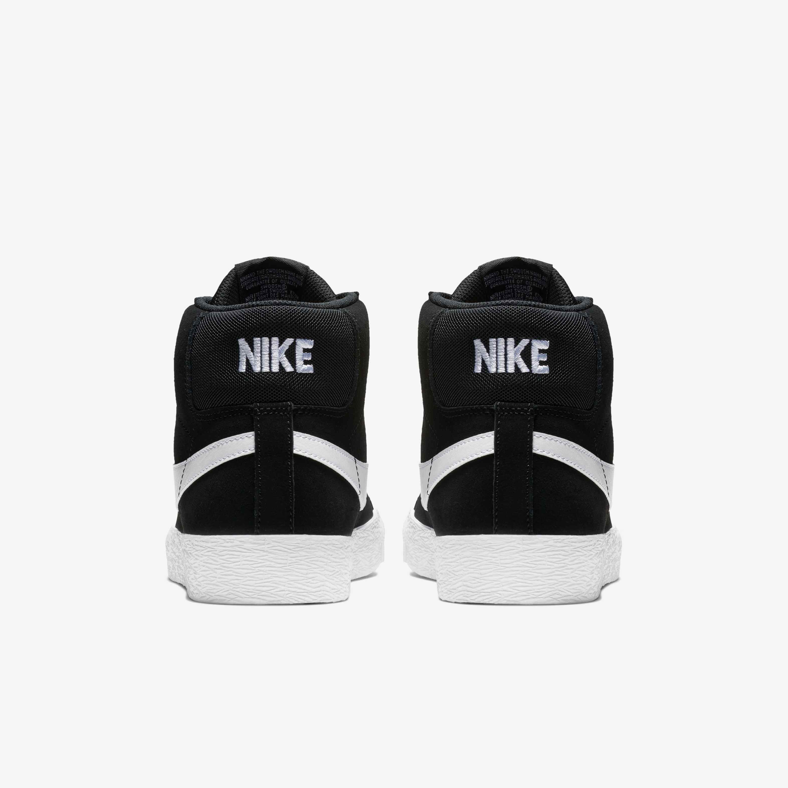 NIKE SB BLAZER ZOOM MID26.5 黒白864349-002 Buy Nike SB Zoom Blazer Mid Skate Shoes - Black/White/White