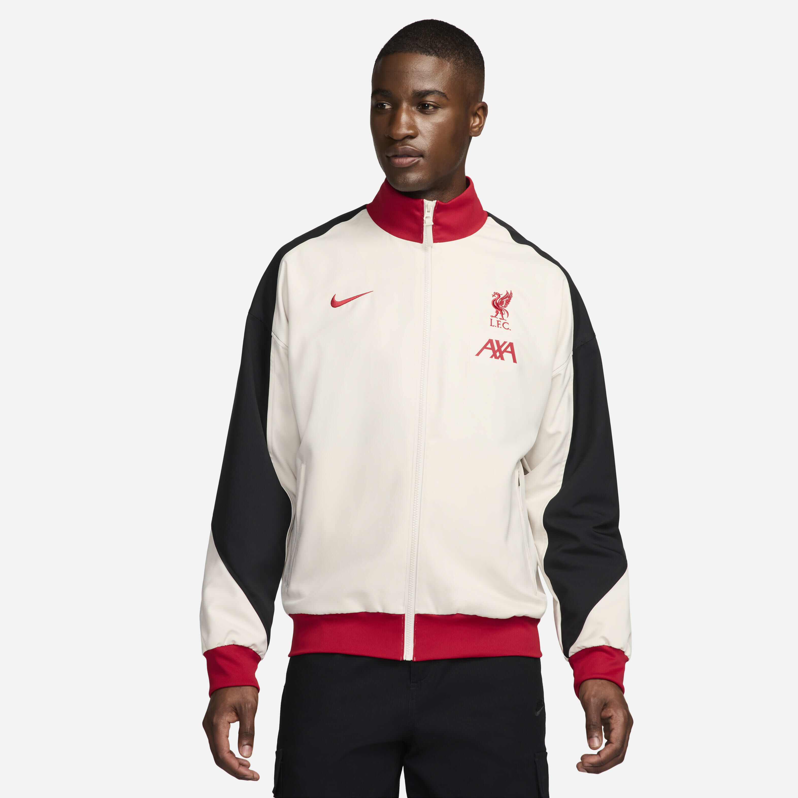 Buy Liverpool F.C. Strike Men s Nike Dri FIT Football Jacket Nike Saudi Official