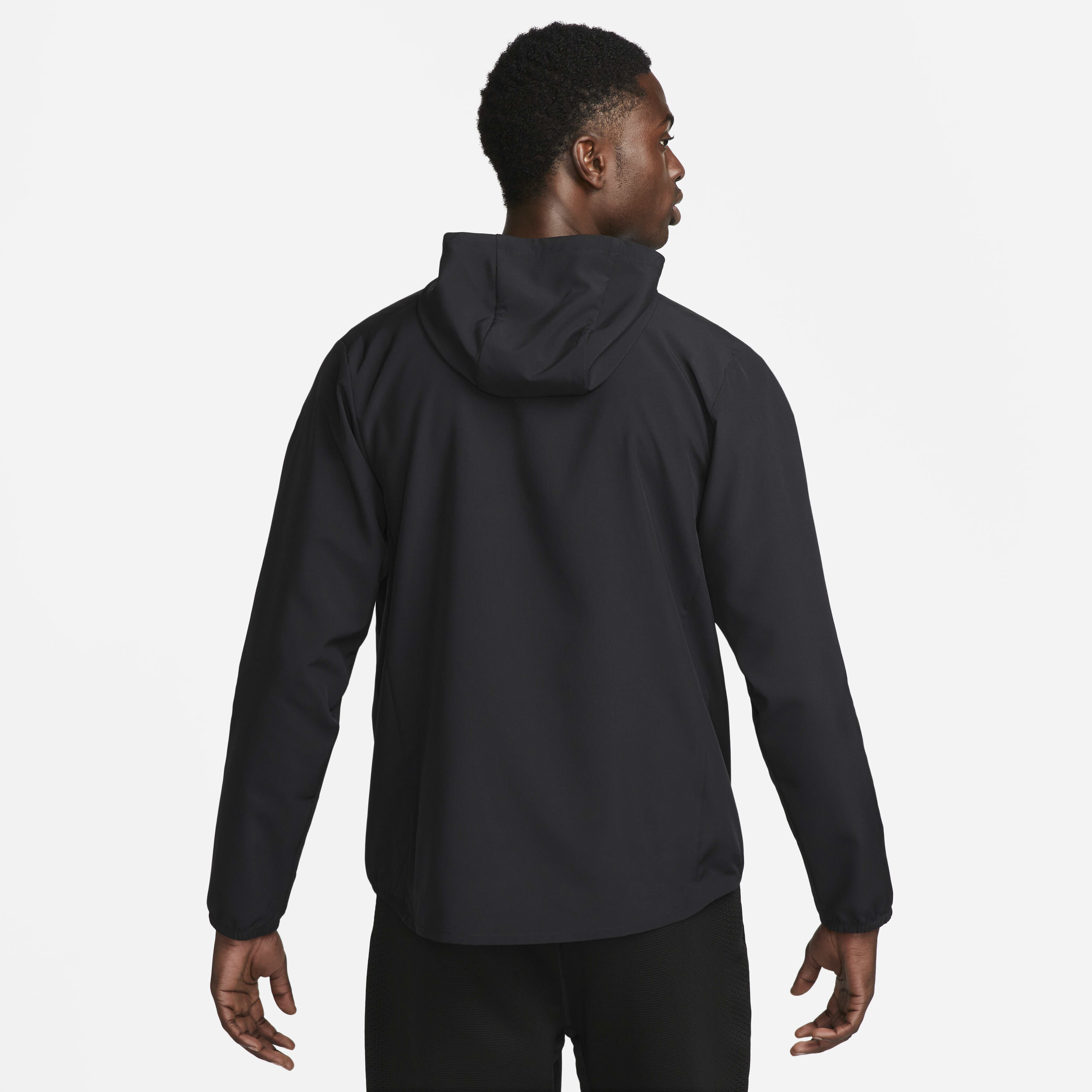 Nike dri fit black jacket clearance