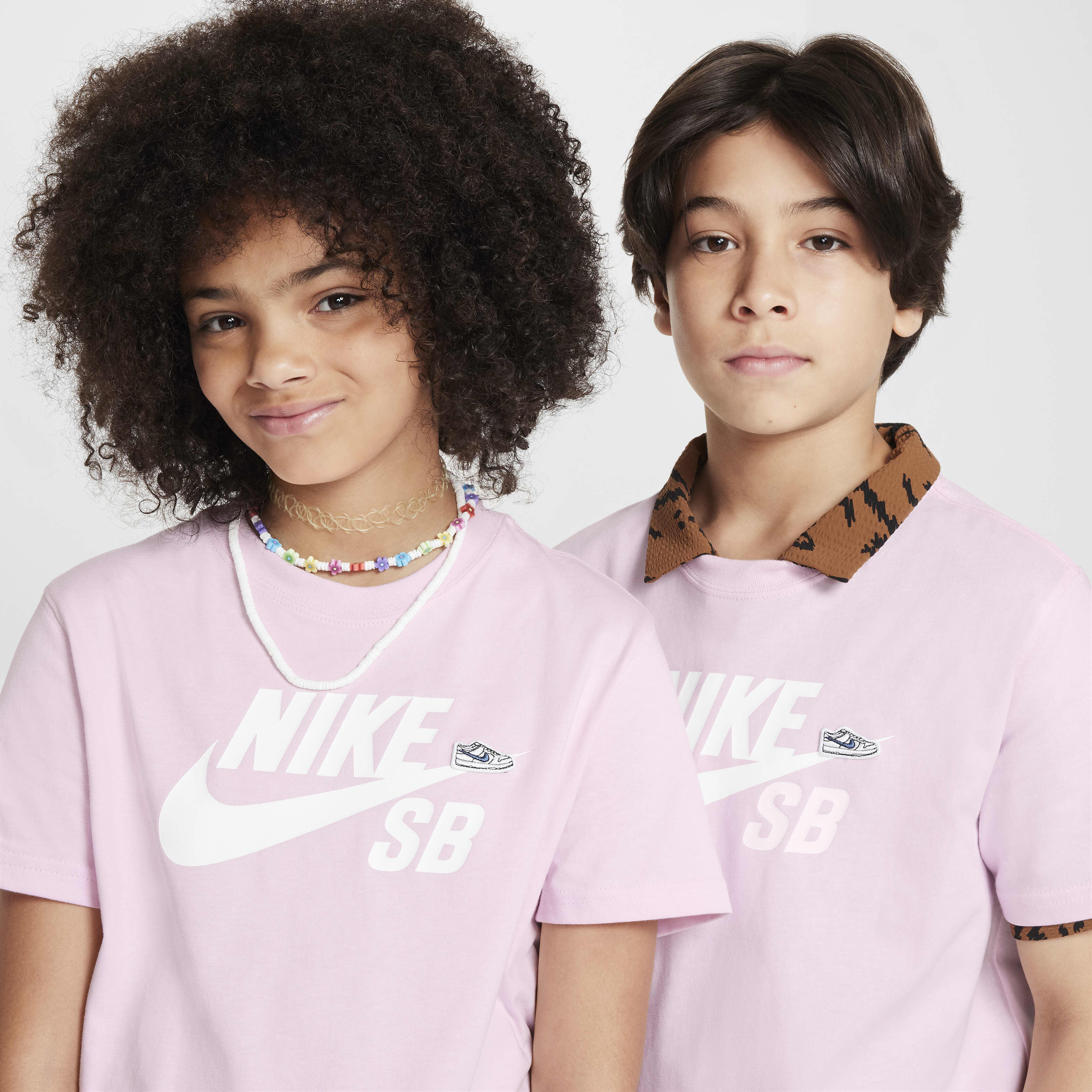 Buy Nike SB Older Kids T Shirt Pink Foam Nike Saudi Official