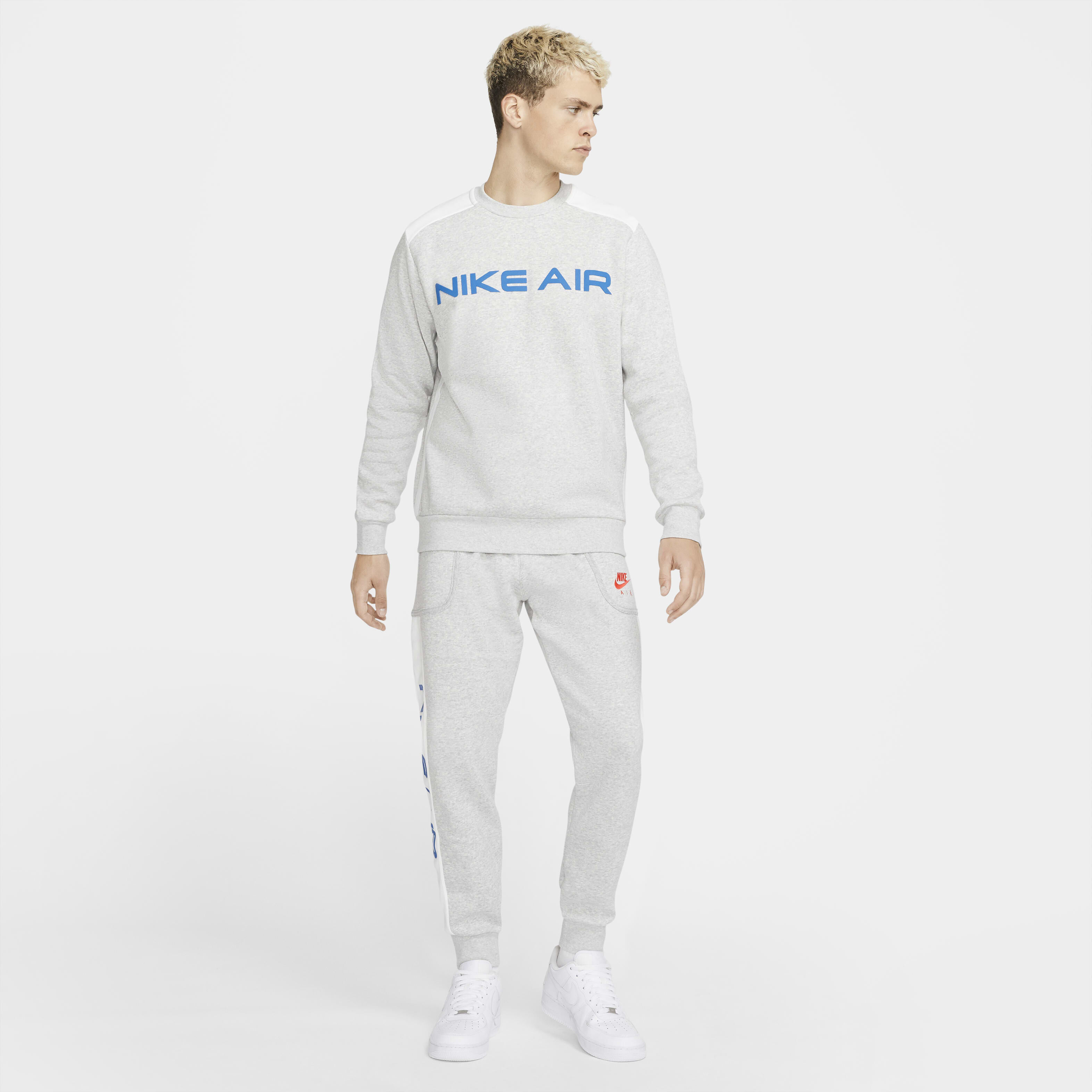 Buy Nike Air Men s Fleece Crew Nike Saudi Official