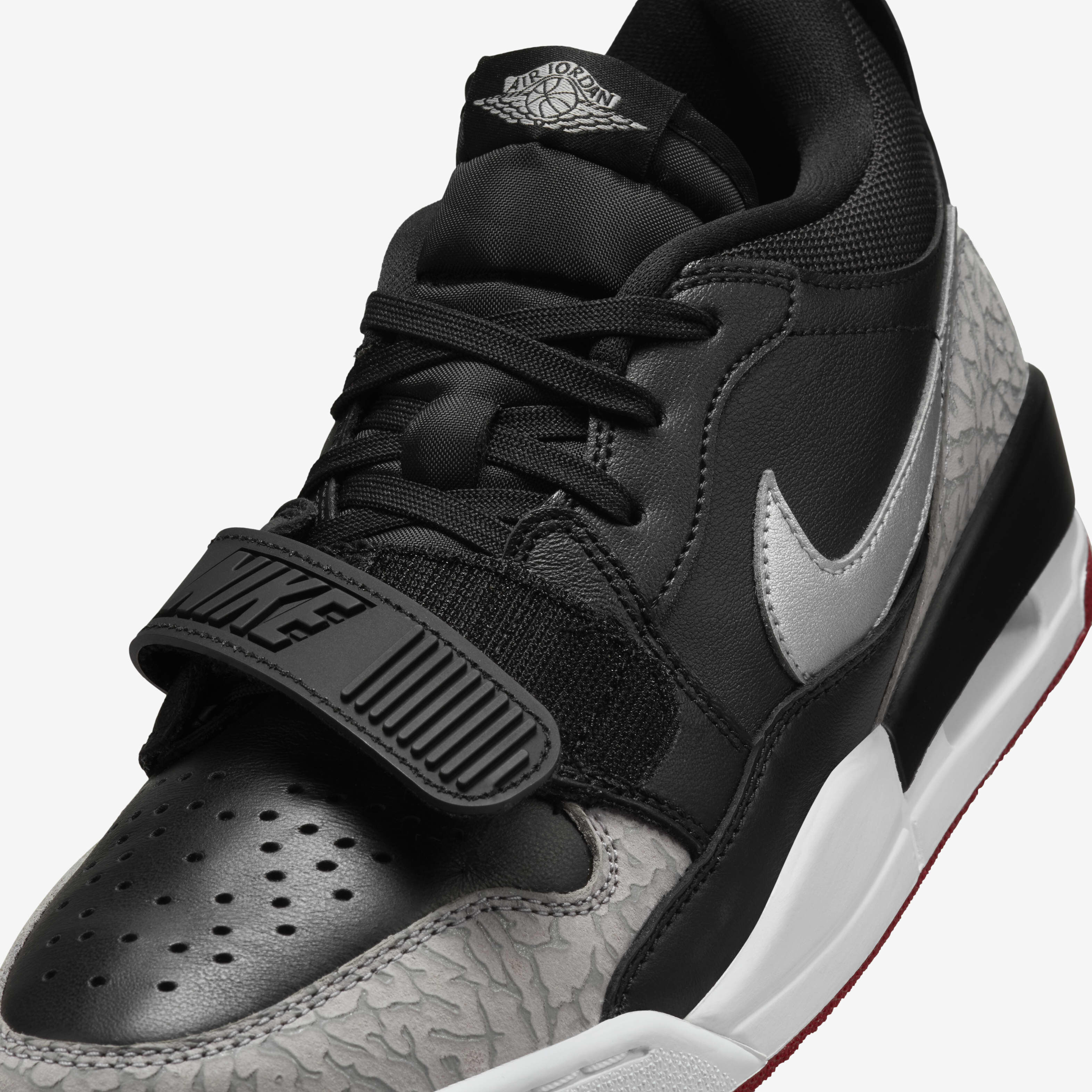 Buy Air Jordan Legacy 312 Low Women s Shoes Black Gym Red Cement Grey Metallic Silver Nike Saudi Official