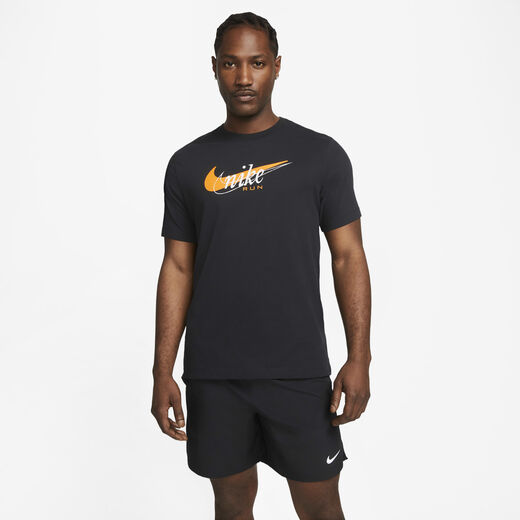 Graphic Tees-Nike, Nike Dri-FIT, Men's Running T-Shirt Graphic Tees-Nike, Nike Dri-FIT, Men's Running T-Shirt