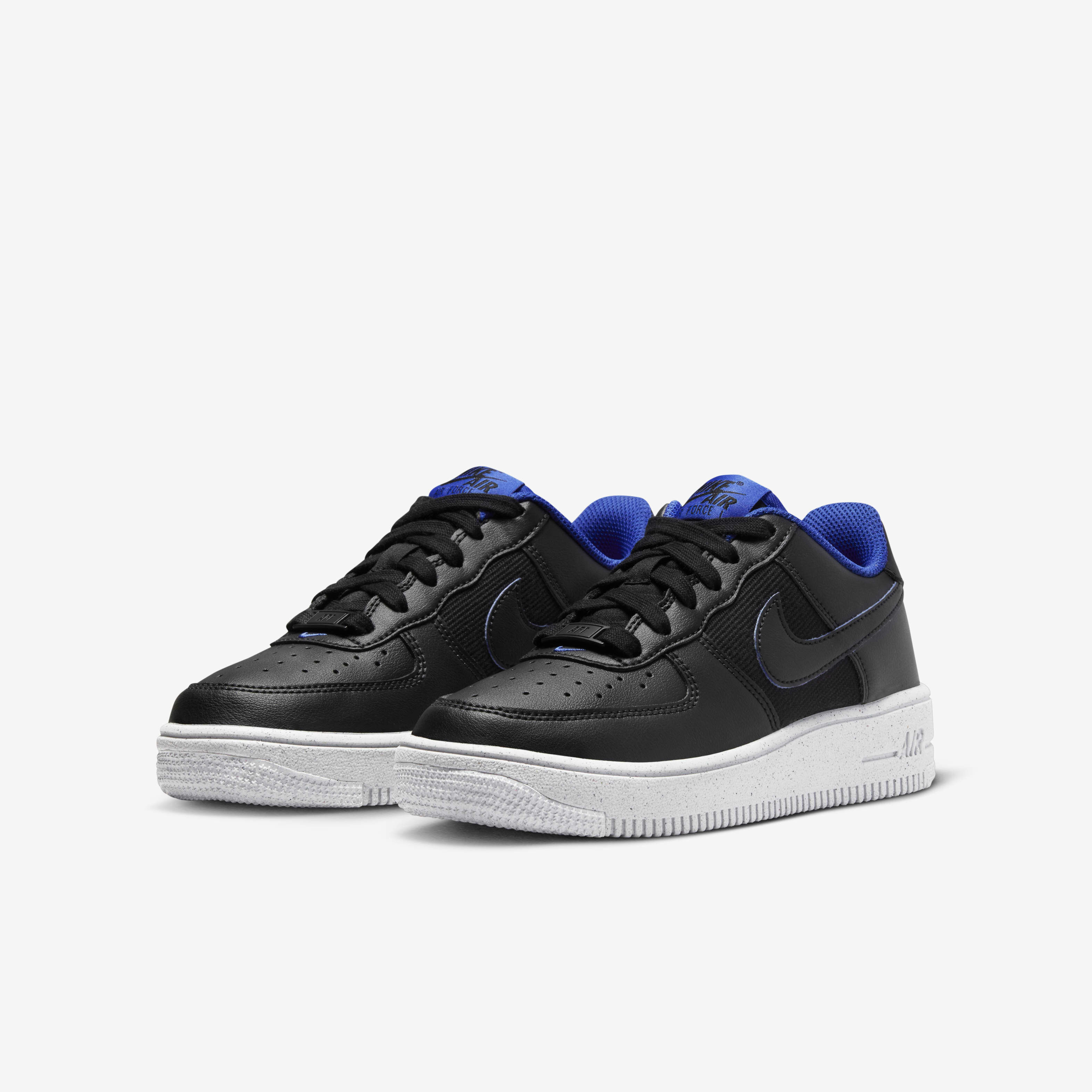 Buy Nike Air Force 1 Crater Older Kids Shoes Black Racer Blue Black Nike Saudi Official