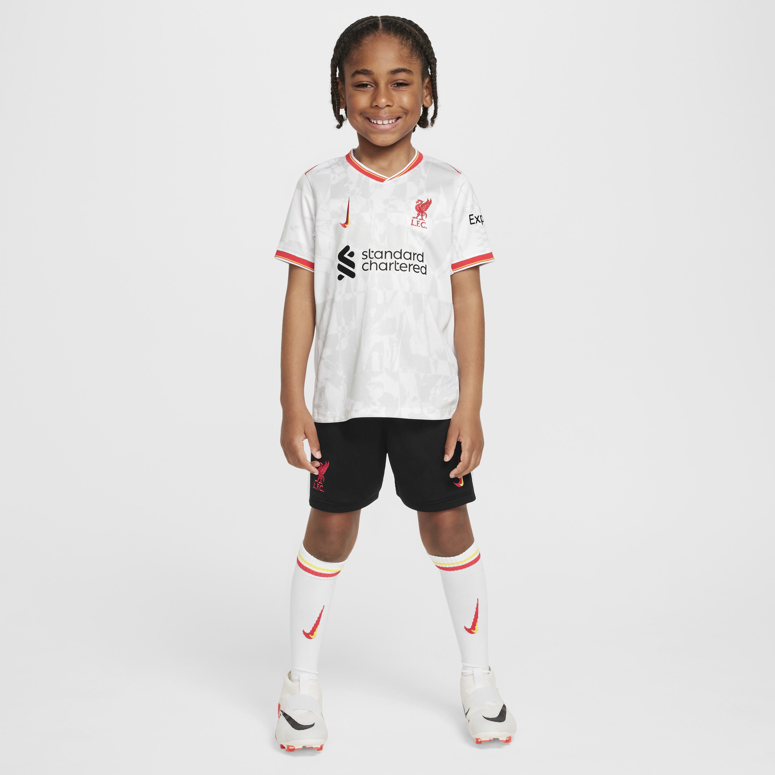 Buy Liverpool F.C. 2024 25 Stadium Third Younger Kids Nike Football Replica Three Piece Kit Nike Saudi Official