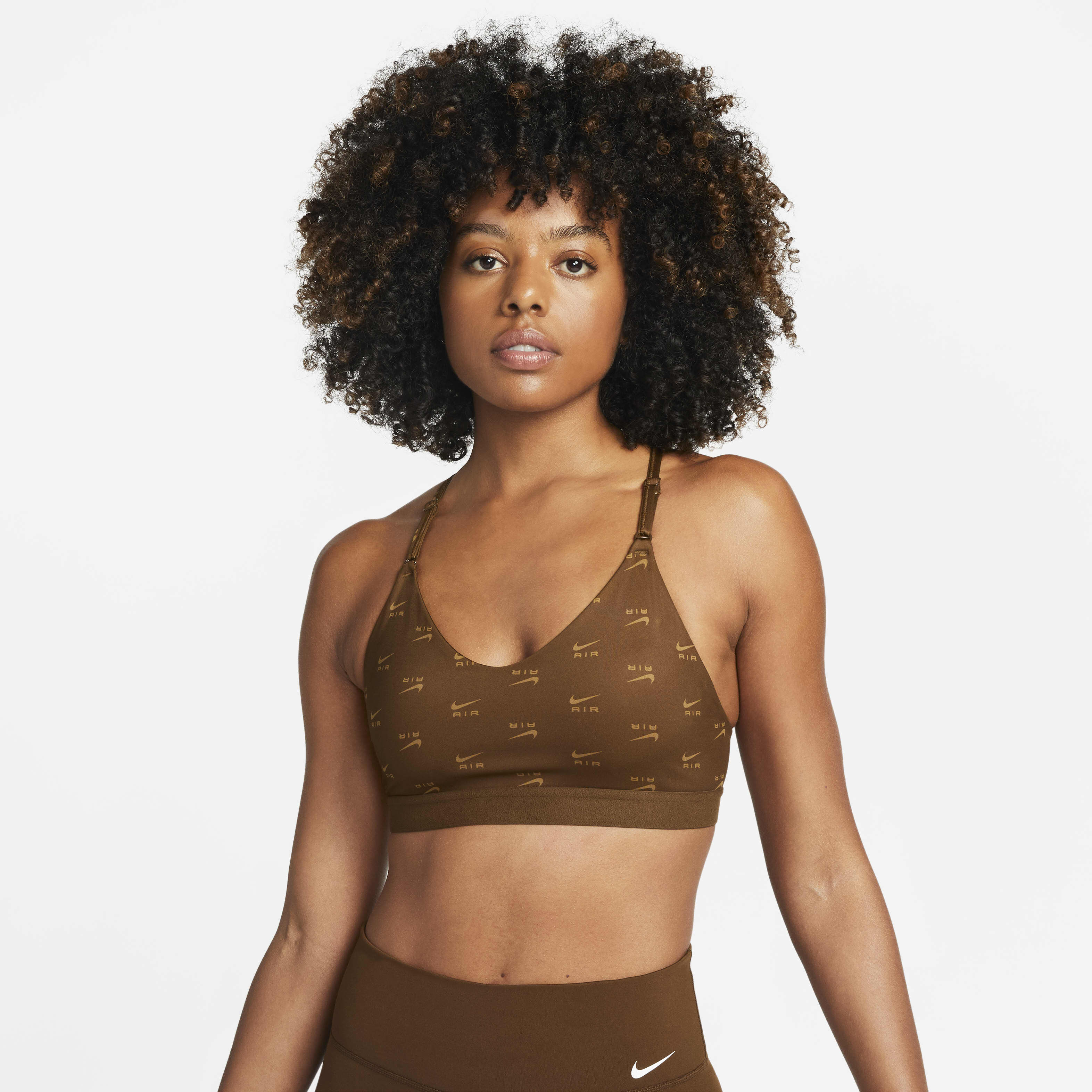 Buy Nike Air Indy Women s Light Support Non Padded Printed Sports Bra Nike Saudi Official