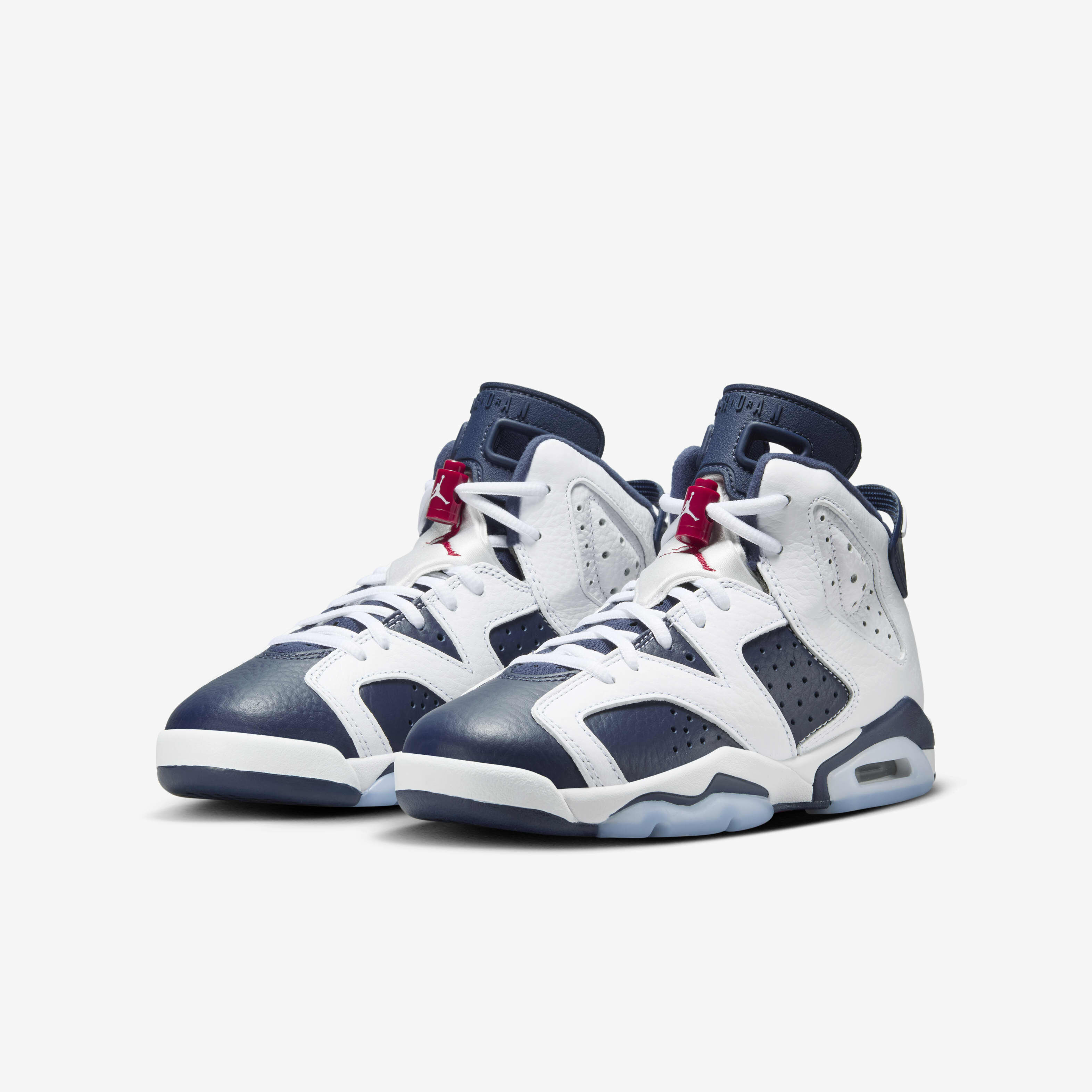 Air Jordan 6 Retro 'White and Midnight Navy' image number 4