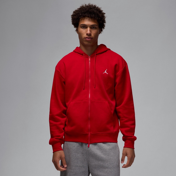 Buy Jordan Brooklyn Fleece Men's Full-Zip Hoodie Gym Red/White
