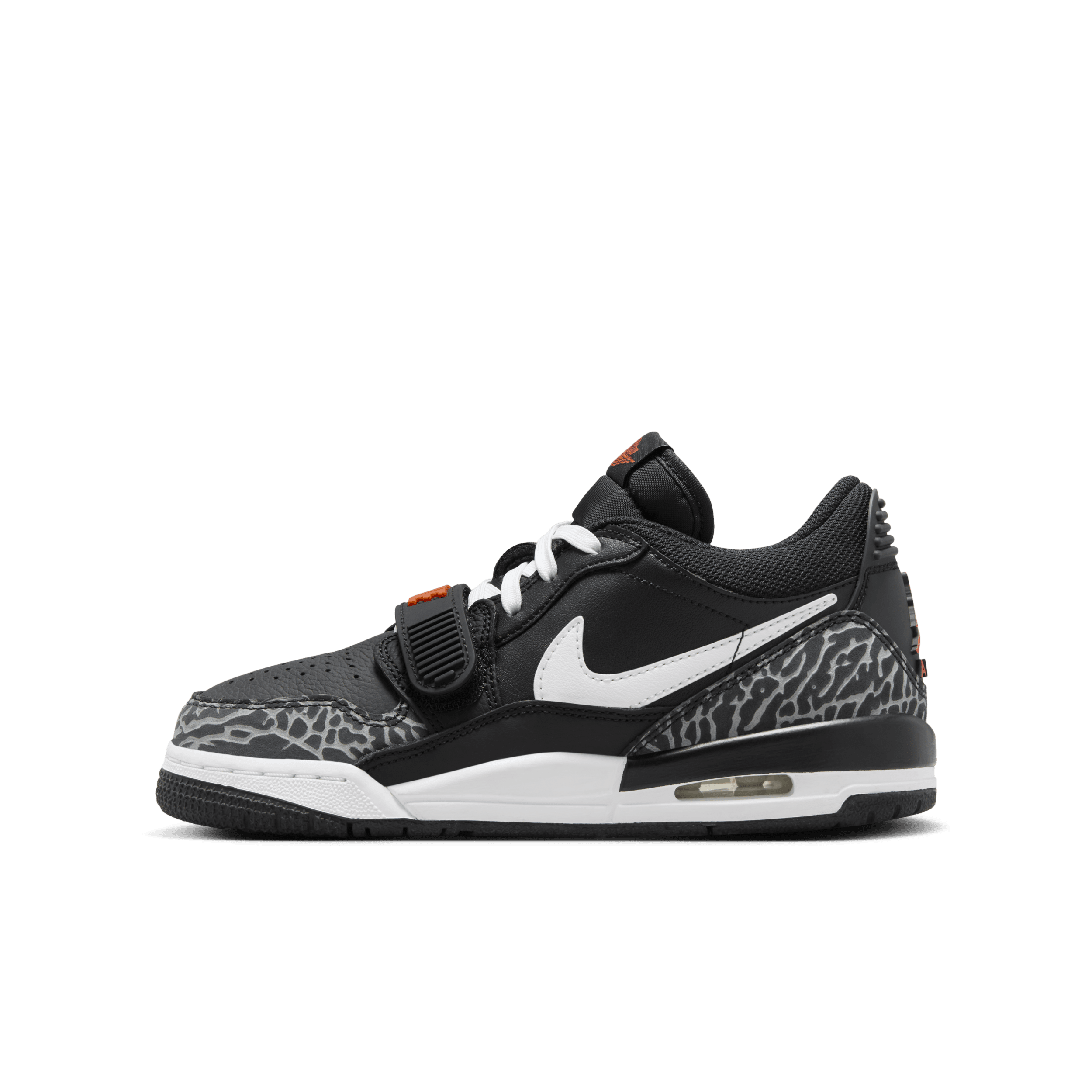 Jordan legacy 312 low black cement on sale