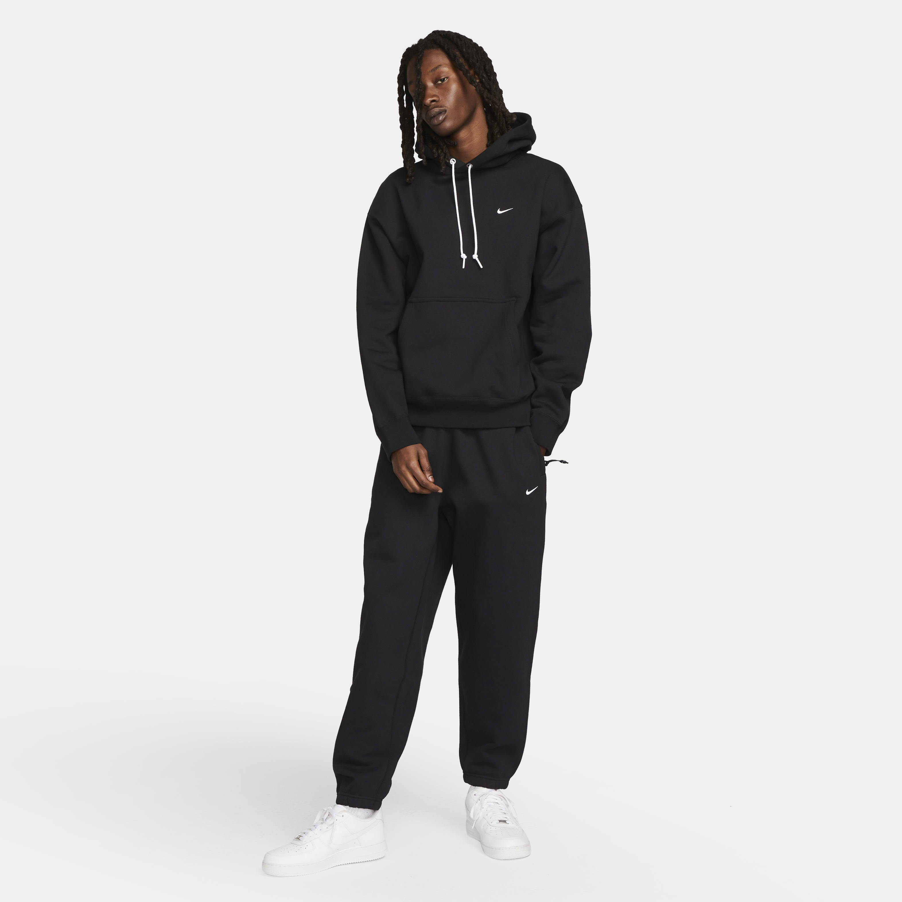 Buy Nike Solo Swoosh Men s Fleece Pullover Hoodie Nike Saudi Official