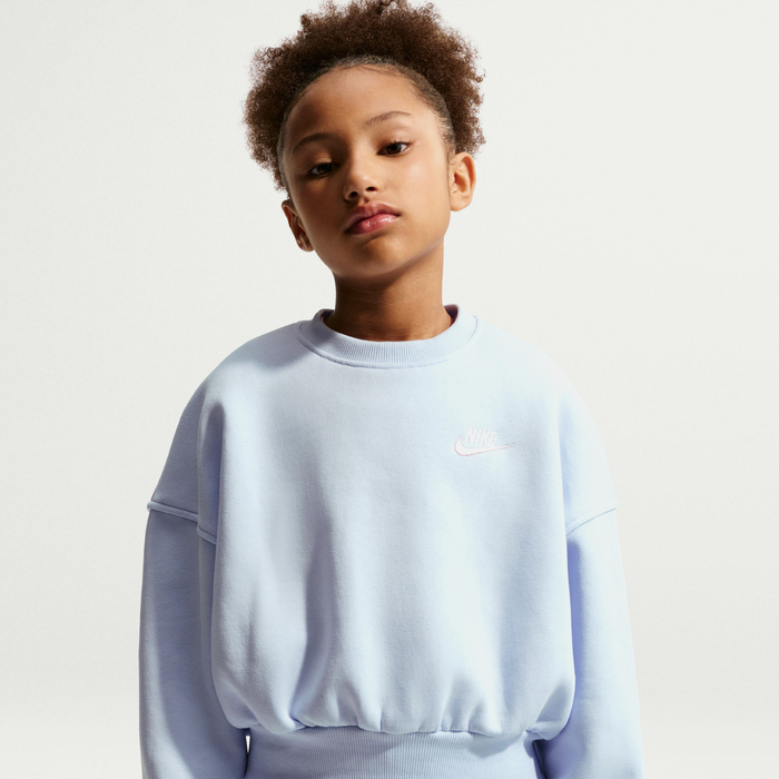 Buy Nike Sportswear Club Fleece Girls' Boxy Crew-Neck Sweatshirt ...