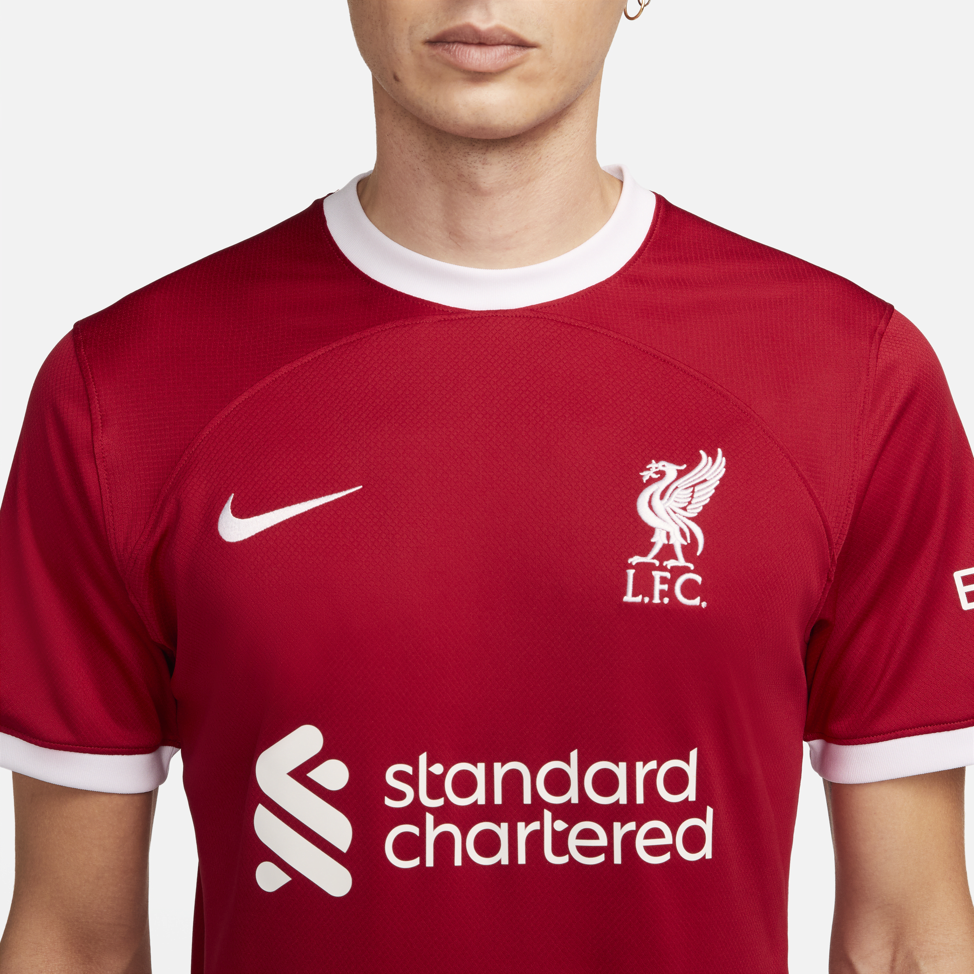 Shop Liverpool F.C. 2023 24 Stadium Home Men s Nike Dri FIT