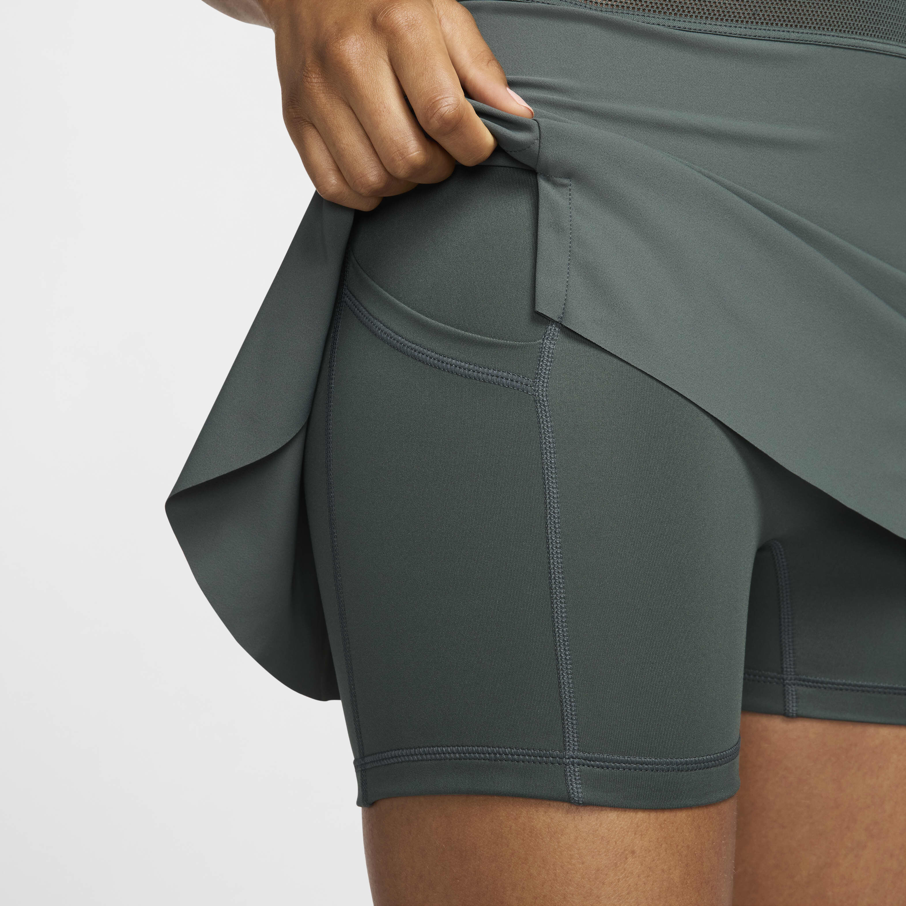 Buy NikeCourt Slam Women's Tennis Skirt - Vintage Green Buy NikeCourt Slam Women's Tennis Skirt - Vintage Green
