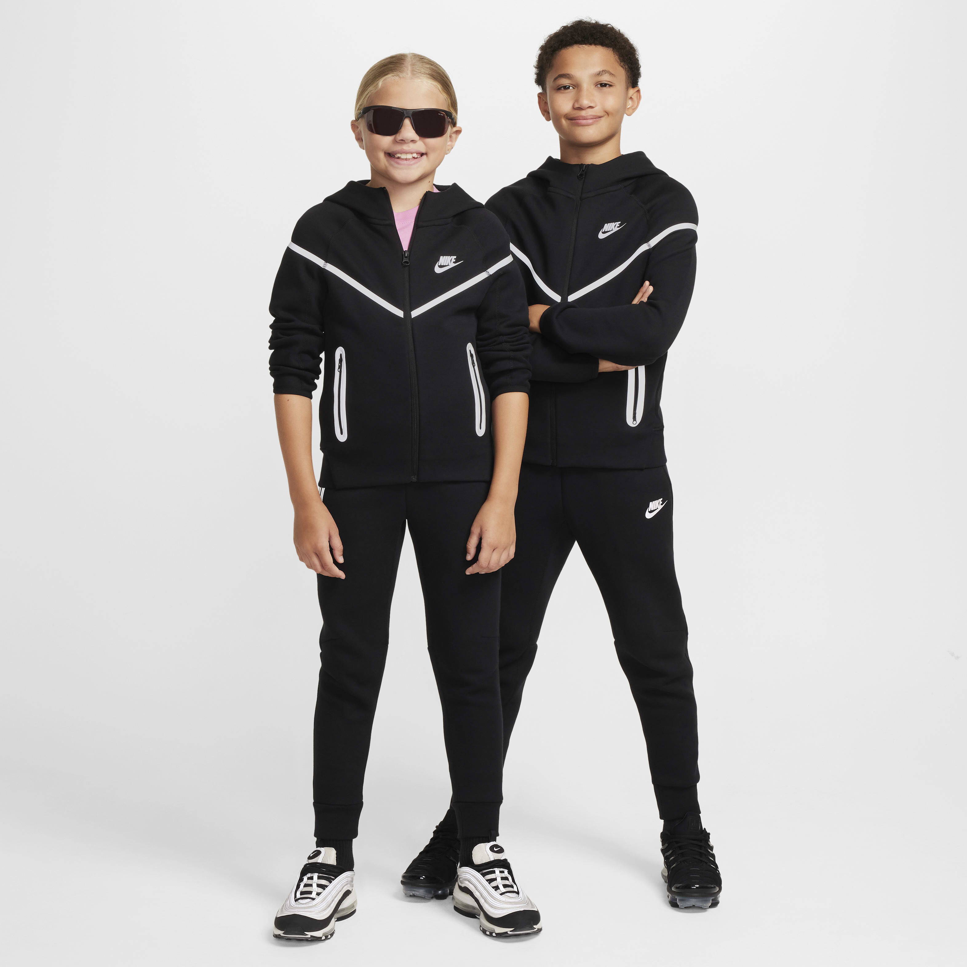 Buy Nike Sportswear Tech Fleece Older Kids Boys Reflective Design Full Zip Hoodie Nike Saudi Official