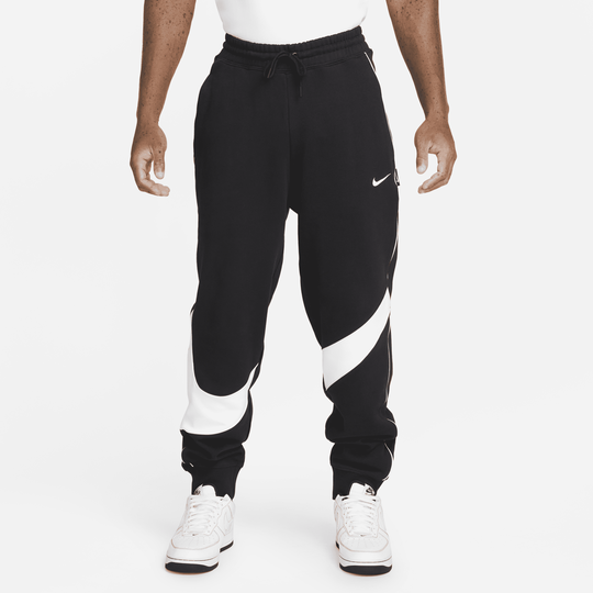 Shop Swoosh Men s Fleece Trousers Nike KSA