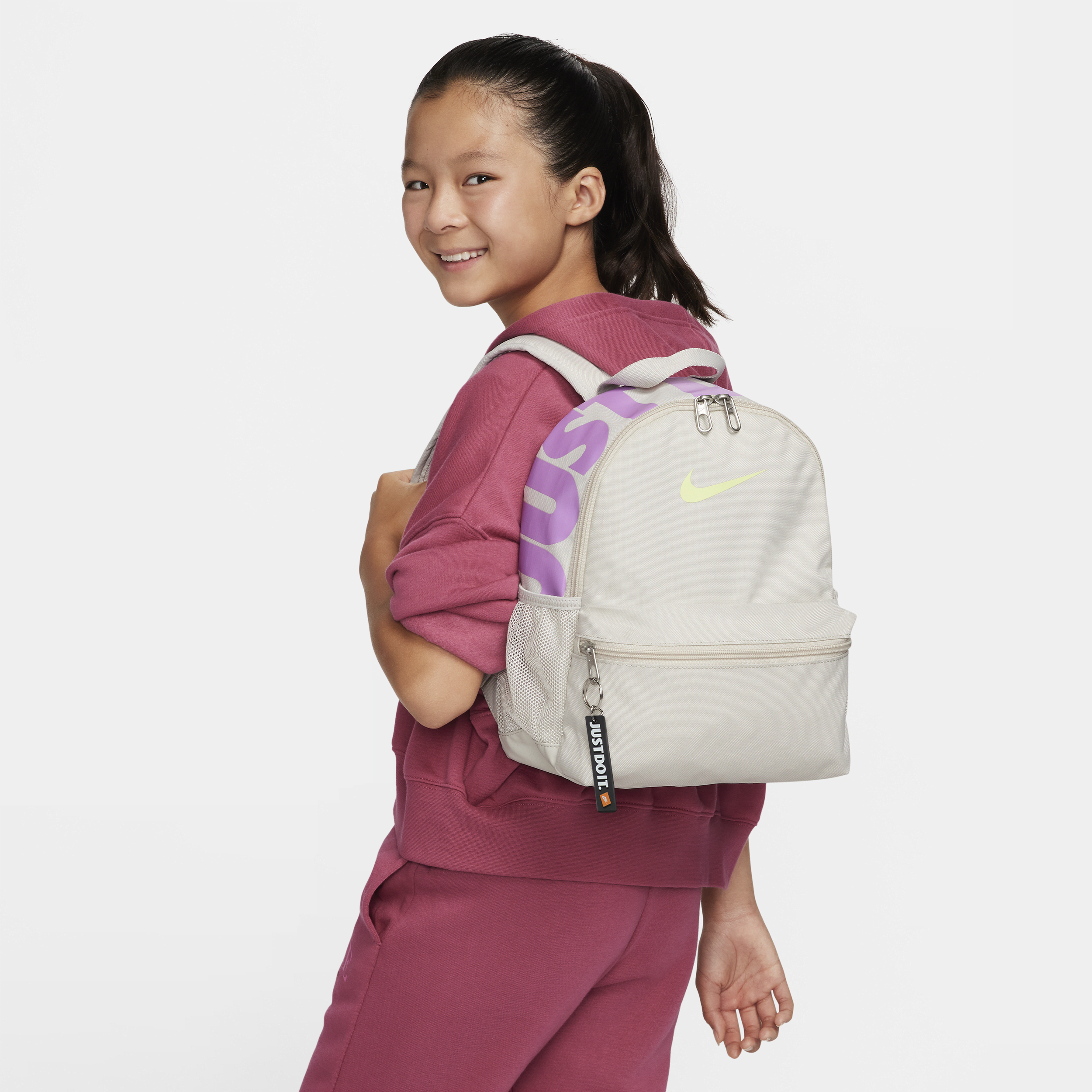 Shop Brasilia JDI Kids Mini Backpack 11L Nike KSA