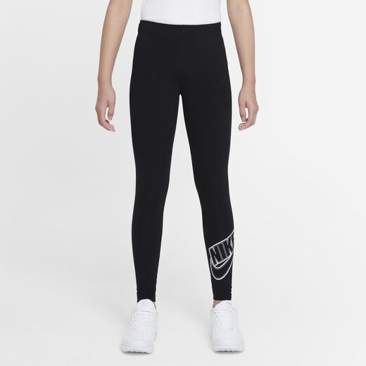 Leggings-Nike, Nike Sportswear Favourites, Older Kids' (Girls') Graphic Leggings