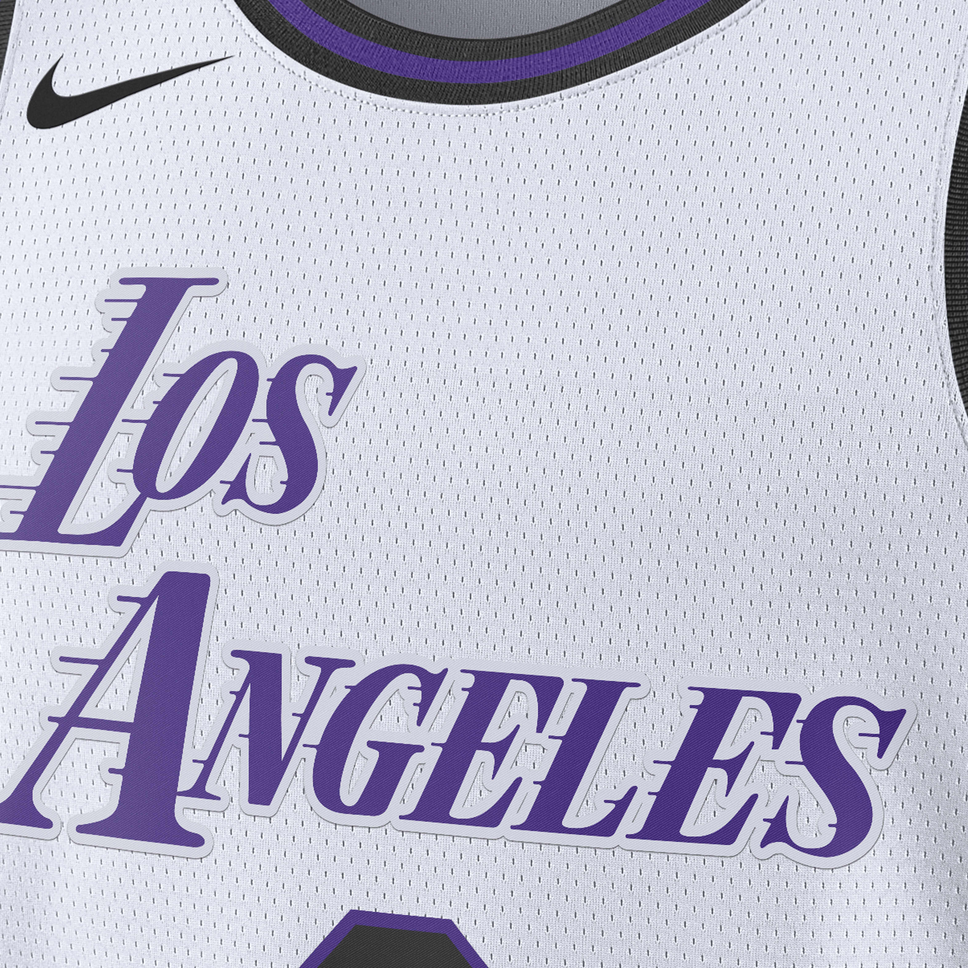 LeBron James Los Angeles Lakers City Edition image number 2
