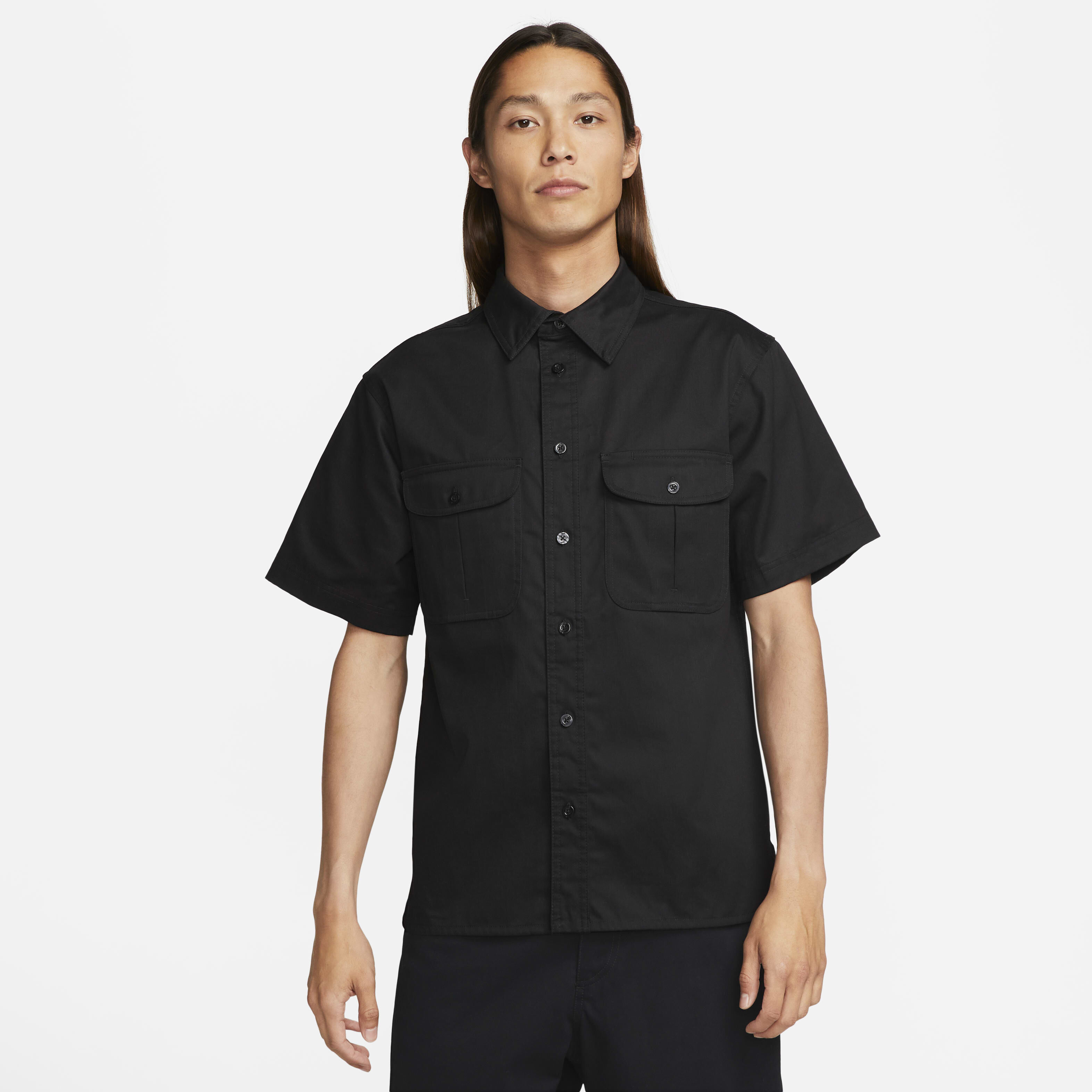 春夏新作 Buy Top Skate Button-up Woven Short-sleeve Tanglin SB Nike トップス