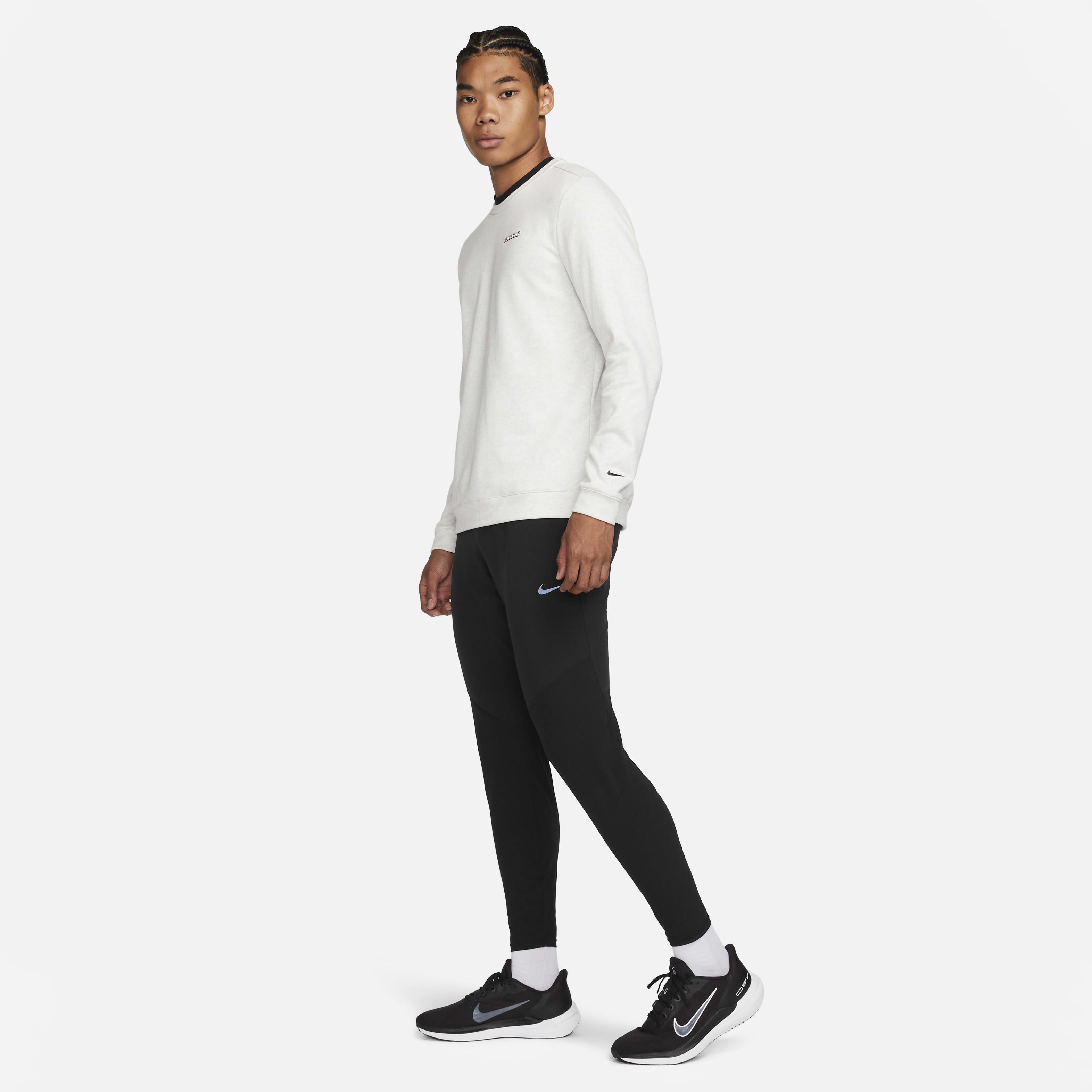 Buy Nike Dri-FIT Track Club Men's Fleece Long-Sleeve Crew