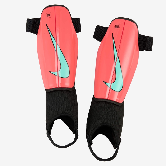 Buy Nike Charge Kids' Football Shinguards Ember Glow/Black