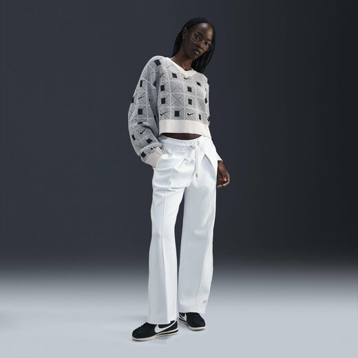Preppy Looks-Nike, Naomi Osaka, Women's High-Waisted Loose Knit Trousers